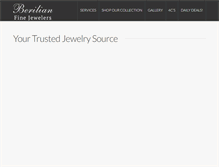 Tablet Screenshot of berilianjewelers.com